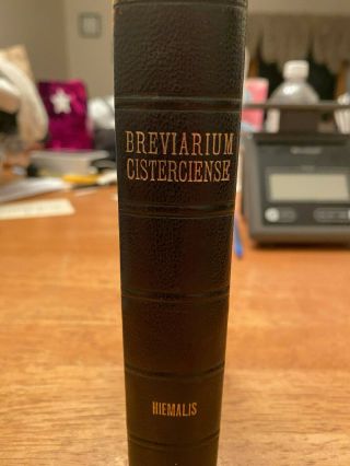 Vintage Breviarium Cisterciense Pars Hiemalis Missal From 1951