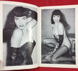 Vtg 50s Presenting Bettie Page No.  1 Spicy Nude Heels Nylons Girlie Risque Pinups 3