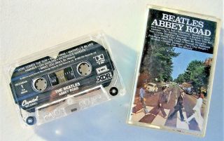 The Beatles Abbey Road Vintage Cassette Tape Near 1969 C4 - 46446