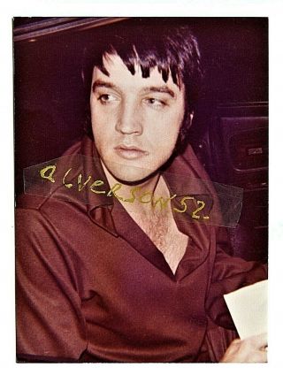 Elvis Presley Vintage Candid Photograph - Beverly Hills - April 27,  1969