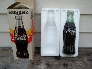 Vintage Made In Hong Kong Coca Cola Bottle Am Radio