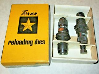 Vintage Texan 2 Die Set For The 308 Win Caliber.