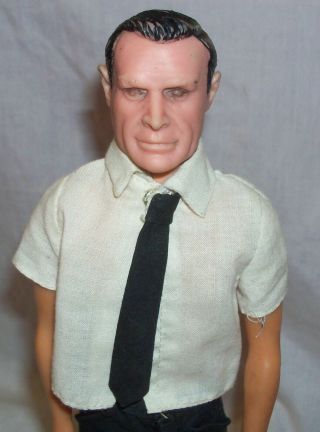 Vintage 1965 Gilbert 007 James Bond 12 " Action Figure Doll - Sean Connery Spy