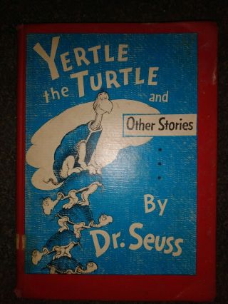 Vintage Yertle The Turtle And Other Stories By Dr.  Seuss 1958 Special