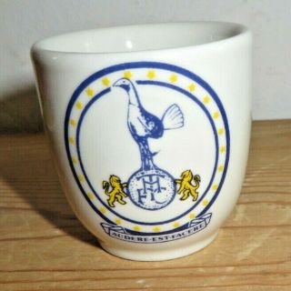 Vintage Thfc Tottenham Hotspur Football Club Egg Cup