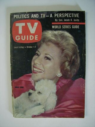 Pittsburgh October 1 1960 Tv Guide Dinah Shore Debut Of Andy Griffith Gunsmoke