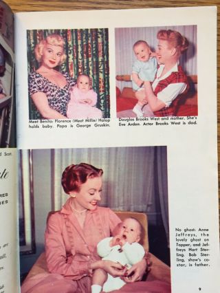 So.  Ohio May 7 1955 TV Guide PEGGY WOOD Robin Morgan Dinah Shore STAR SALARIES 3