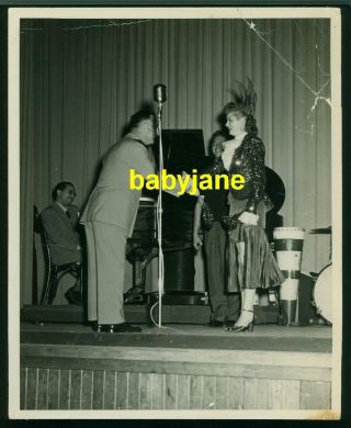Lucille Ball Desi Arnaz Vintage 8x10 Photo As Sally Sweet On Stage I Love Lucy