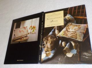 Vintage Beatrix Potter Needlepoint Book Menchini 1990 Hb Dj Coffee Table Ill