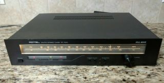 Vintage Rotel Rt - 1000 Fm Stereo/am Tuner,  W/ Antenna