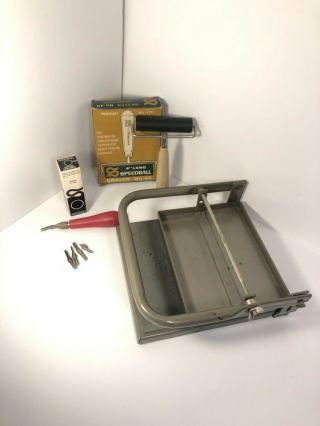 Vintage Speedball Screen Printing Kit - Starter Kit With Ink And Tools