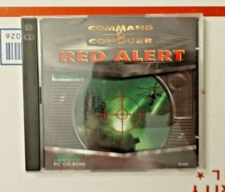 Command And Conquer: Red Alert (pc,  1996) Pc Vintage Computer Game