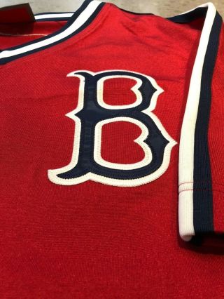 Vintage Carlton Fisk Boston Red Sox Hall Of Fame Jersey (size Xl)