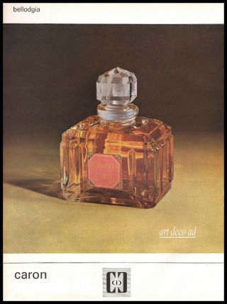 Publicité Parfum Caron Bellodgia Perfume Photo Vintage Print Ad 1962.  9i