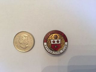 Rare Vintage Southampton Fc Supporters Club Button Badge Pin Uk Football Soccer