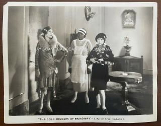 Lilyan Tashman Louise Beavers Gold Diggers Of Broadway Vintage Photo 1929