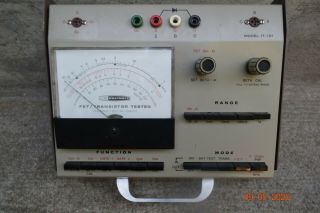 Vintage Heathkit It - 121 Transistor Fet Tester
