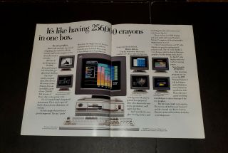 Vintage Ibm Ps/2 Computer 24 Page Brochure 1987
