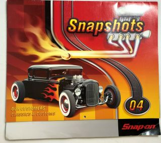Vintage 2004 Snap - On Snapshots Classics & Customs Calendar Chevy Ford Plymouth