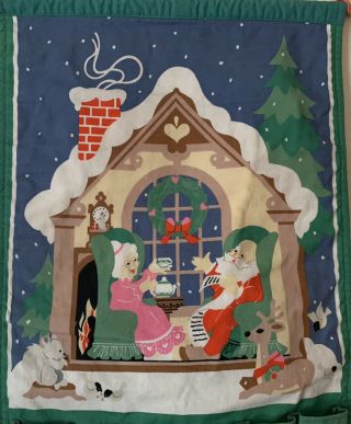 Vintage Avon 1987 Advent Christmas Countdown Calendar Santa Claus NO MOUSE 2