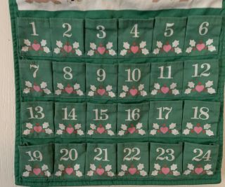 Vintage Avon 1987 Advent Christmas Countdown Calendar Santa Claus NO MOUSE 3