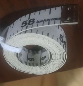 Vintage Measurer By Hoechstmass 60 " Measuring Tape Made In West Germany
