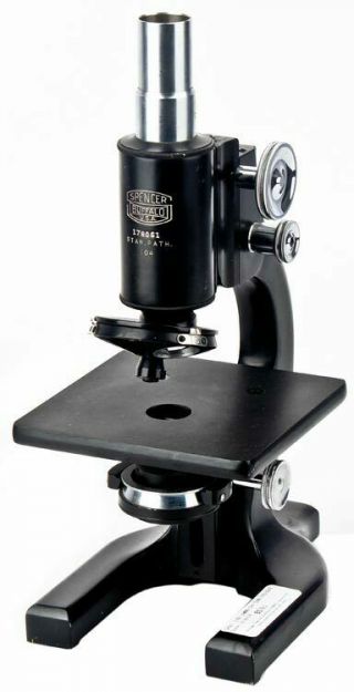 Vintage Spencer Buffalo 178061 Laboratory Monoscope Microscope No Lens