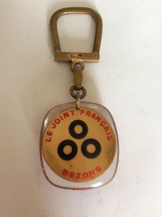 Porte Clefs Bourbon Le Joint Francais Bezons (3 Joints) - Vintage - Keychains