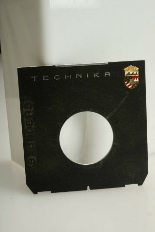 Vintage Linhof Technika Lens Board 41mm Opening Copal 1