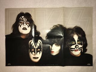 Vintage Kiss Poster - 1979 Dynasty