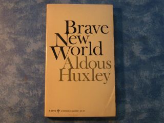 Vintage Brave World Aldous Huxley Pb 1969 A Perennial Classic