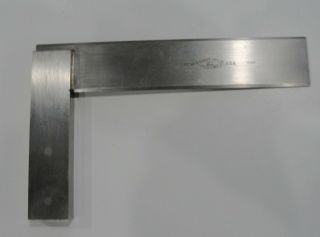 Vtg Brown & Sharpe 542 6 " Beveled Edge Steel Precision Square Machinist Tool