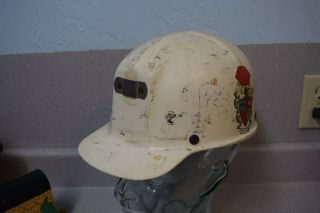 Vintage Msa Comfo Cap Miners Hard Hat With X Support 1969