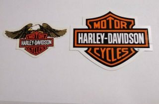 Harley Davidson Stickers Eagle Logo