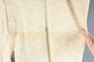 Vtg Men ' s NOS WW2 Era US Army Cotton Thermal Long Underwear 53x33.  5 WWII U.  S.  V.  A 3