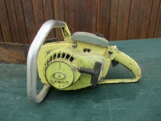 Vintage PIONEER 1110 Chainsaw Chain Saw with 15 
