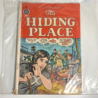 Vintage Corrie Ten Boom The Hiding Place Comic Book 1973