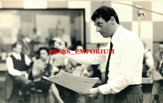 1969 Giampiero Boneschi Grand Compositeur Musique Film Photo Presse Vintage