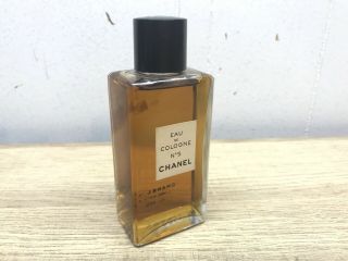 Chanel No.  5 Eau De Cologne 4 Oz 120ml Splash Vintage Perfume No5 York
