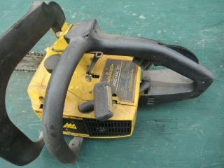 Vintage McCULLOCH PRO MAC 510 Chainsaw Chain Saw with 16 