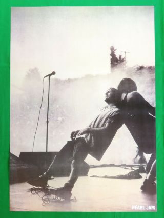 Pearl Jam Vintage Poster 1990 