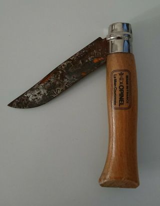 Opinel Couteau De Poche La Main CouronnÉe N° 10 Vintage Pocket Knife,  Coltello