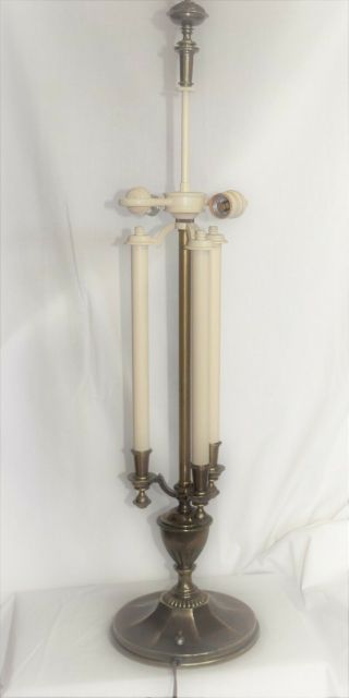 Vintage - Stiffel - Brass - Bouillotte - Candlestick - Table - Lamp - Design - Bytomm - Parzinger