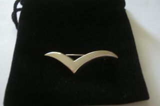 Tiffany & Co Seagull Paloma Picasso Brooch Sterling Vintage Pin - 1 1/2 " Wide