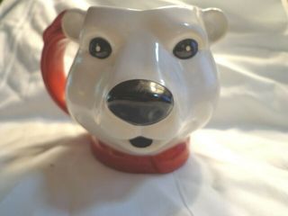 Vintage Dakin 1994 Coca - Cola Polar Bear 16 Oz.  Coffee Mug - Pre - Owned