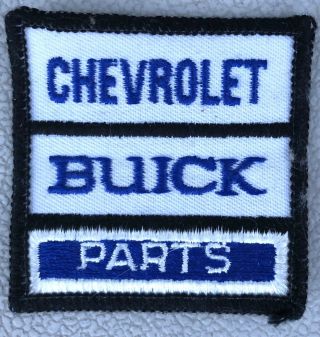 Vintage Chevrolet Buick Parts Embroidered Sew - On Patch