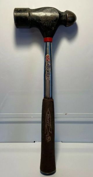 Vintage True Temper Rocket A432 Ball Peen Hammer Weights 40 - Oz Brown Handle