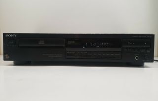 Sony Vintage Cd Player Compact Disc Cdp - 291 Japan 1990