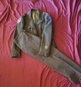 Vintage Wwii U.  S Army Jacket And Pants