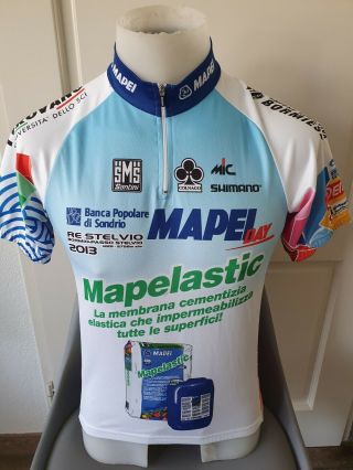 Mapei Mapelastic Sms Santini Colnago Retro Vintage Team Cycling Jersey